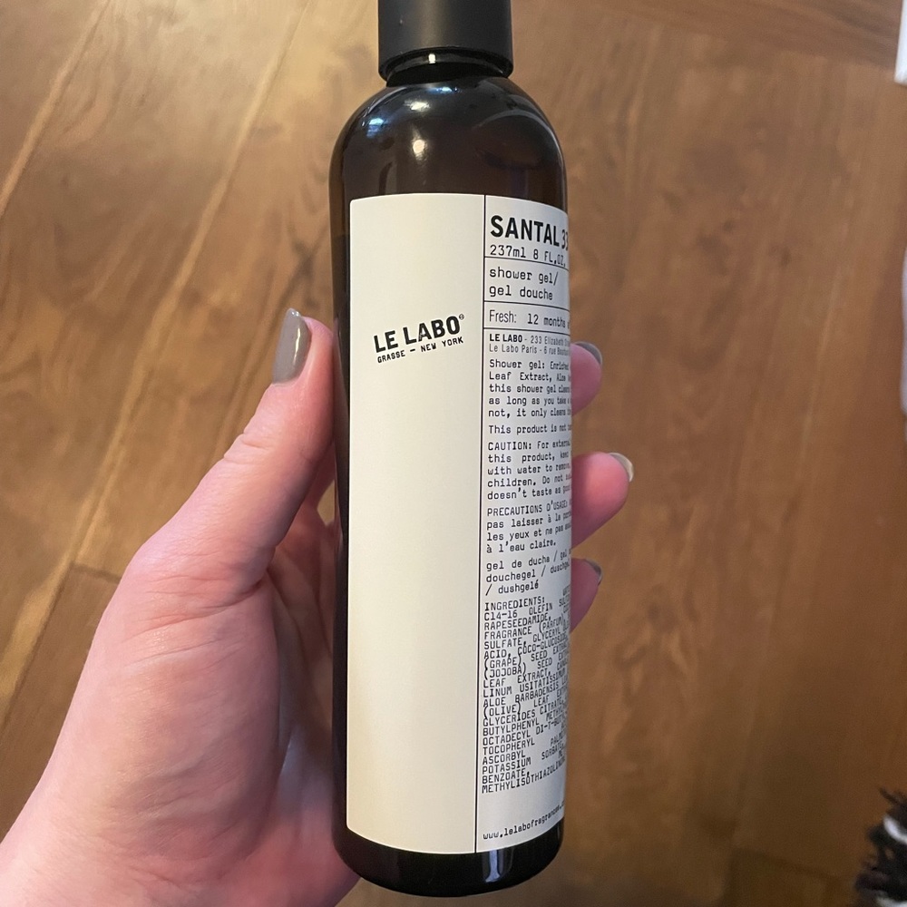 Le Labo Santal 33 Shower Gel. 8oz. BRAND NEW!
